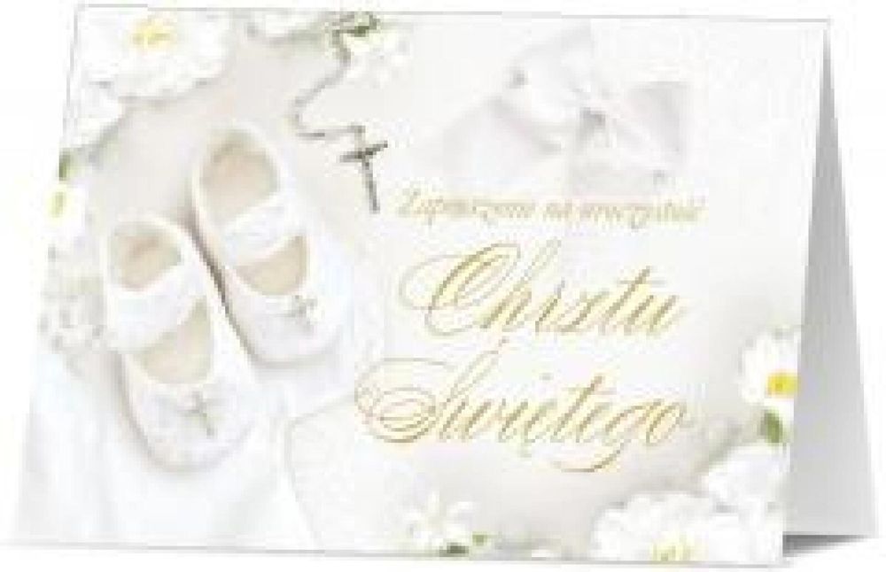 Zaproszenie Chrzest (10szt) Pan Dragon Rok wydania: 2025, oprawa: