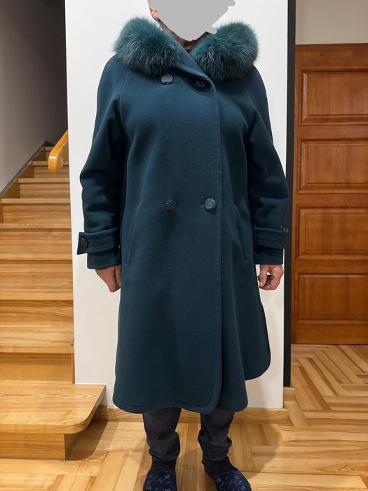 Płaszcz damski z kaszmiru xl