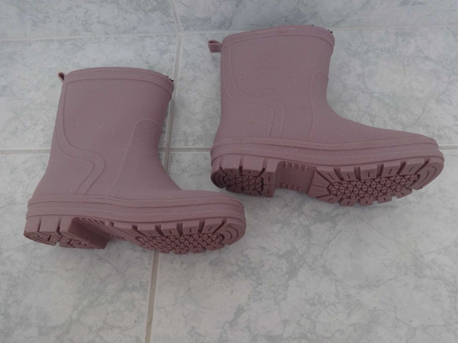 Galochas com Brilhantes para Menina, Lilás