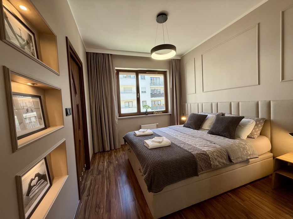 Świnoujście! Piękny apartament 2-5 os. 100m taras. Parking  w cenie.