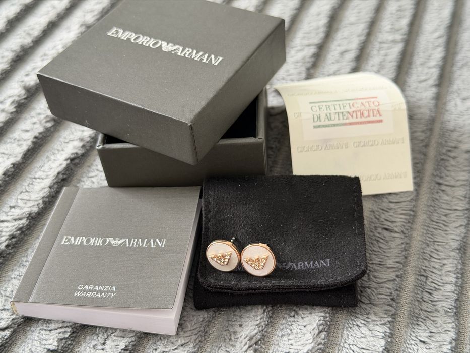 Сережки прикраси Armani