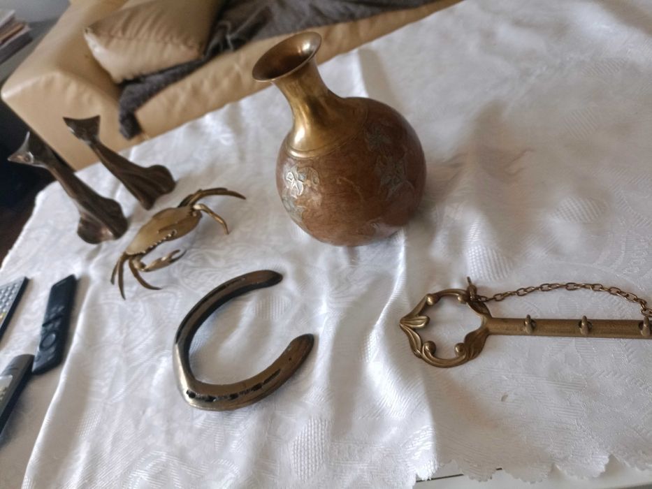 Podkowa mosiężna z dwych lat