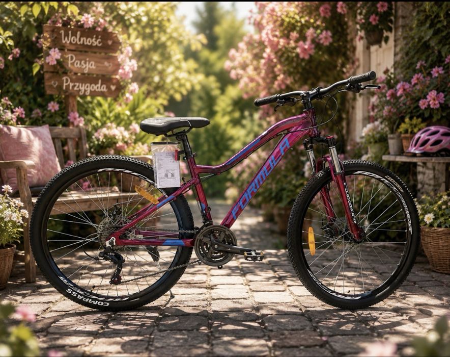 Rower górski mtb Alpina 26 rama 15 Alu blokada amora Shimano