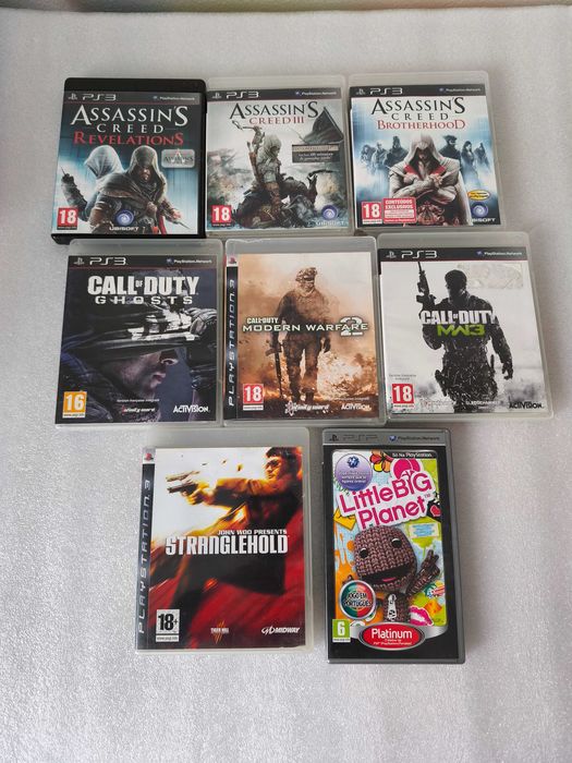 Jogos 2€ Cada! PS3 Xbox One PSP Xbox 360 Call Of Duty Assassins Creed