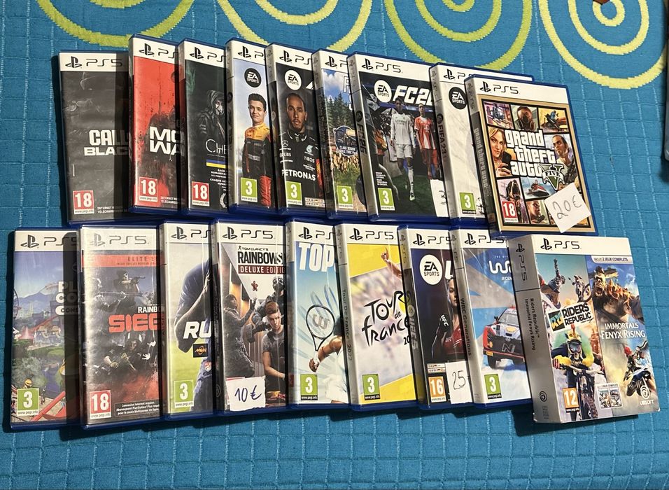 Jogos como novos PS4, PS5, Switch a Bons Preços Playstation // Nintendo