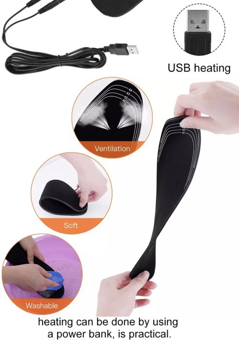 Palmilha Aquecida usb