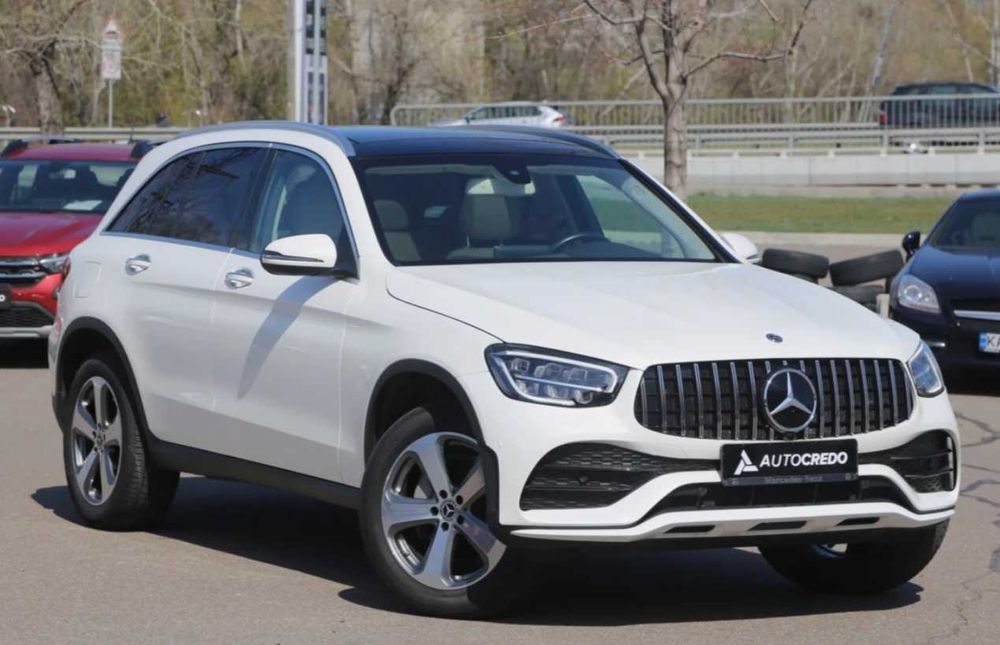 Передня решітка GT Panamericana Mercedes GLC X253 AMG Line (2020+)