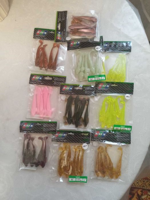 Распродажа силиконовых приманок