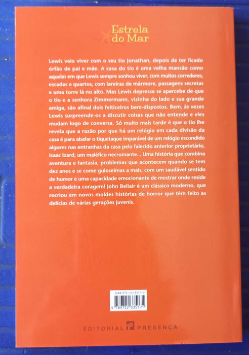 A Maldição do Relógio de John Bellairs