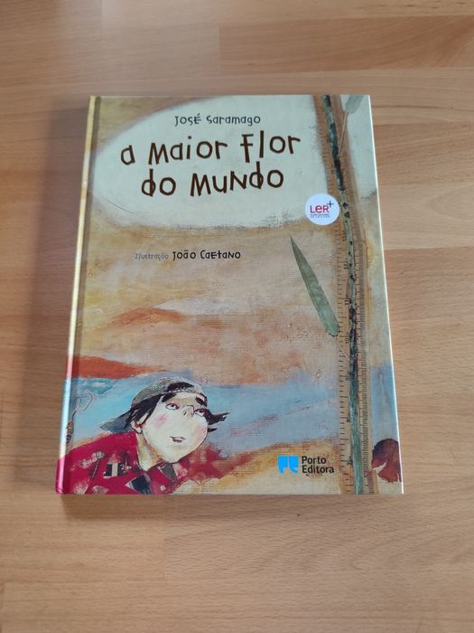 Livro infantil "A maior flor do mundo", de José Saramago