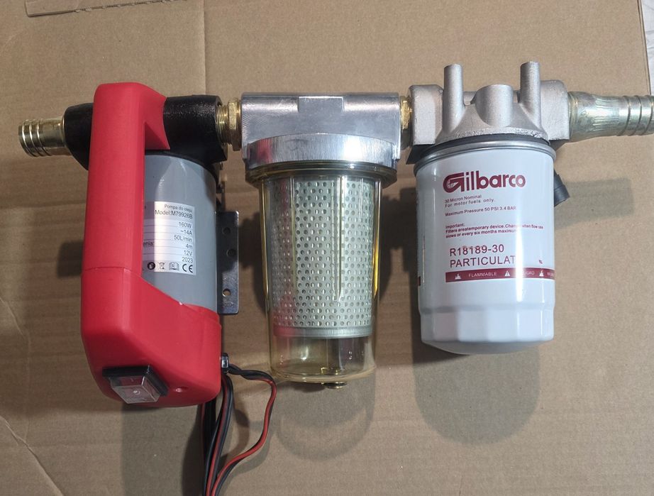 Фільтр сепаратор вологовідділювач очіщення палива  дизтоплива  прозора колба  Фильтр для АЗС  тонкой очистки топлива д.т. влагоотделитель GL-6 Польша