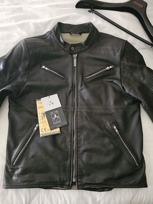 Blusão em pele SPIDI Modelo Garage
