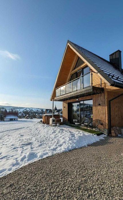 Domek z jacuzzi na ferie wynajem Dzianisz Kościelisko Zakopane Tatry