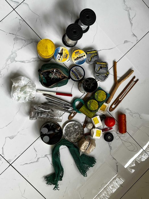 Zestaw akcesoriów wędkarskich