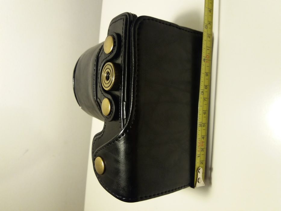 Black Leather Camera Cover64298024220802124
