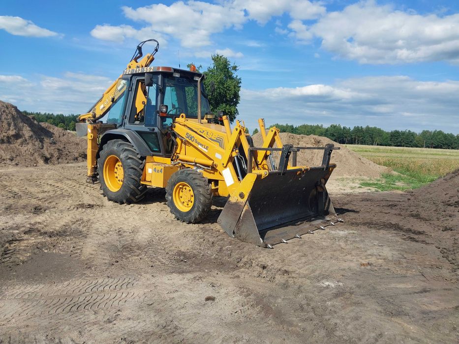 Usługi koparko ładowarką/ minikoparka/ wywrotki