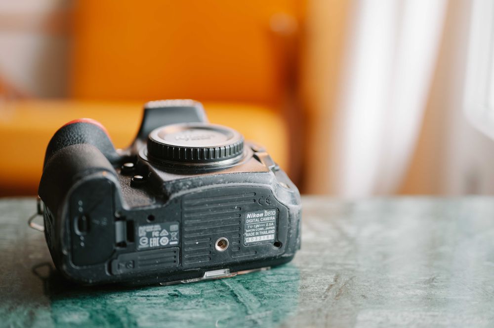 Nikon D810 - corpo