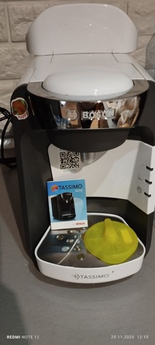 Ekspres do kawy na kapsułki tassimo