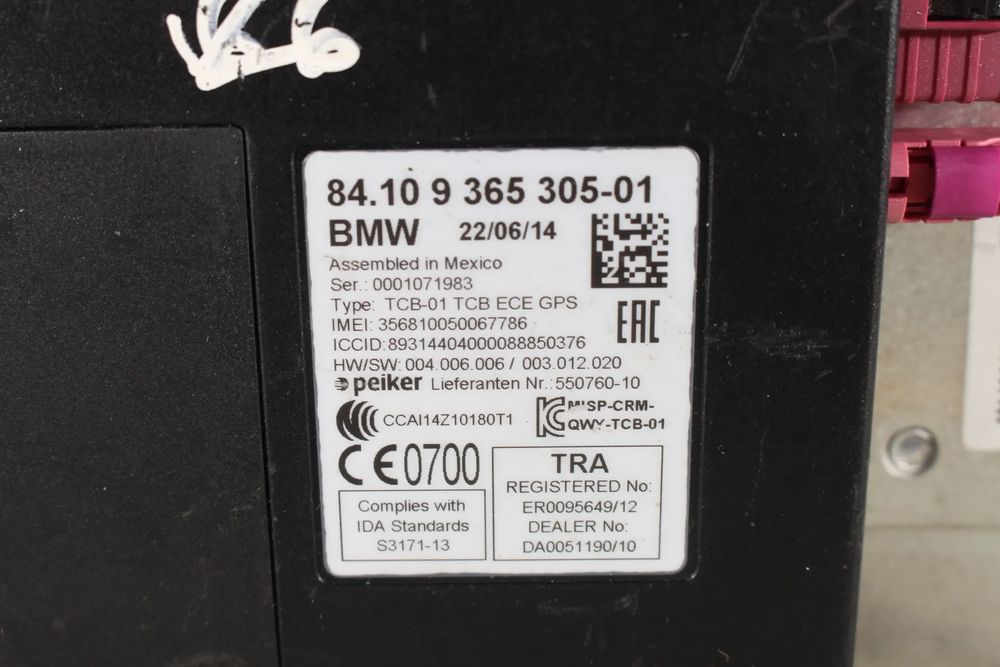 Módulo genérico BMW 1 (F20)