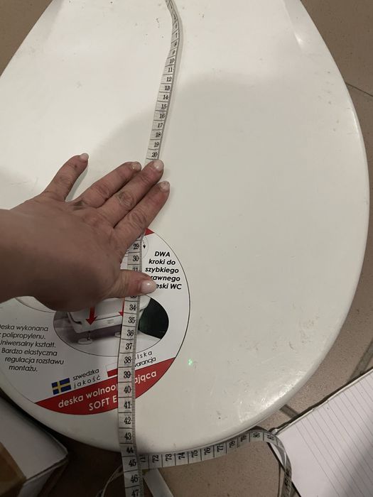 Deska wc plastikowa szybki montaz