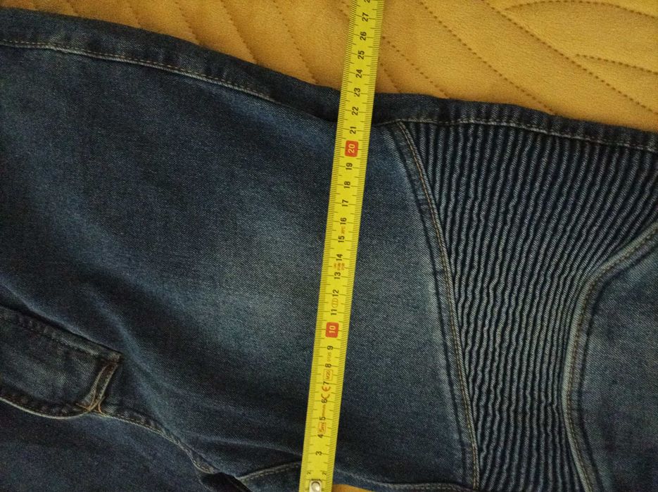 Calças de ganga motard