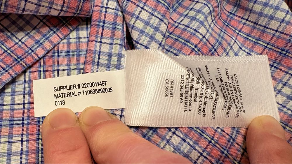 RALPH LAUREN Koszula Męska roz. M -NOWA