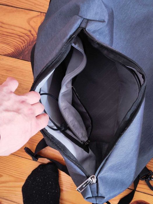 Модний однолямковий рюкзак-мішок-сумка Arctic Hunter B00195 black