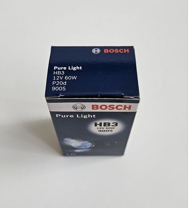 Nowa żarowka samochodowa HB3 PURE LIGHT 12V 60W