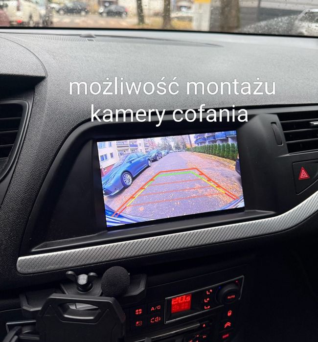 Citroen C5 radio android auto carplay wyświetlacz dotyk navi bluetooth