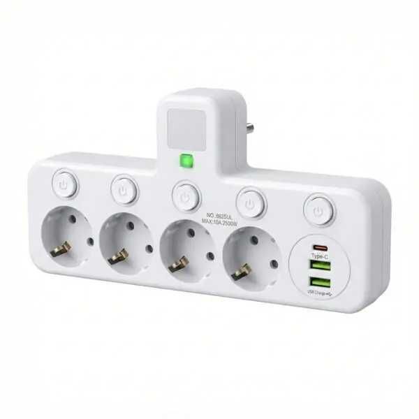 Мережевий розгалужувач-адаптер 7-в-1