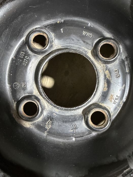 Докатка/Запаска 4х100 R14 ET45 105/70 VW Golf