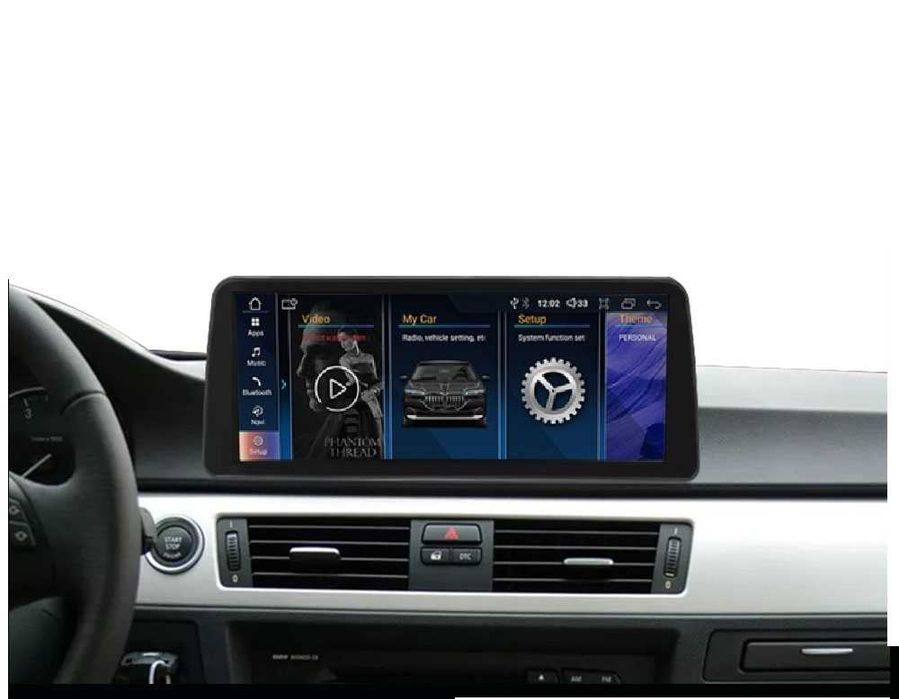 Android Auto CarPlay Radio Tablet GPS Nawi Android Bluetooth YouTube WiFi 4G USB MP3 MP4 BMW  E90 E91 E92 E93 BOSE