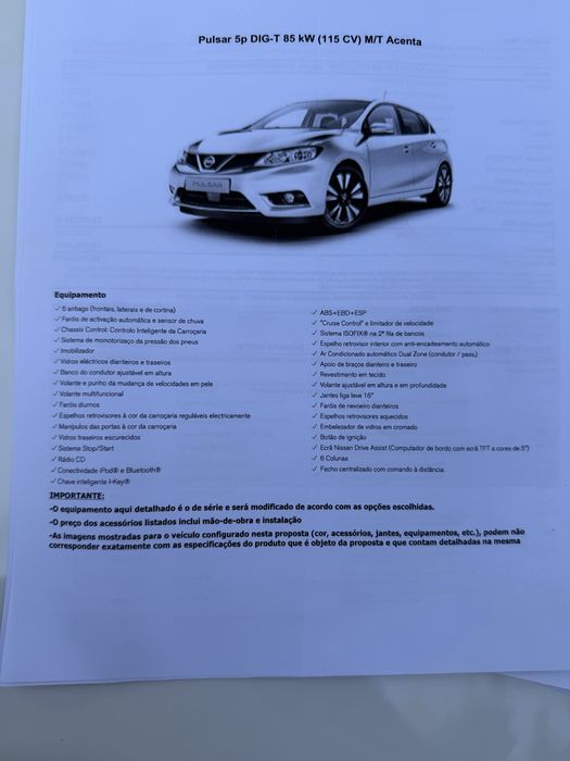 Nissan Pulsar 1.2 DIG-T