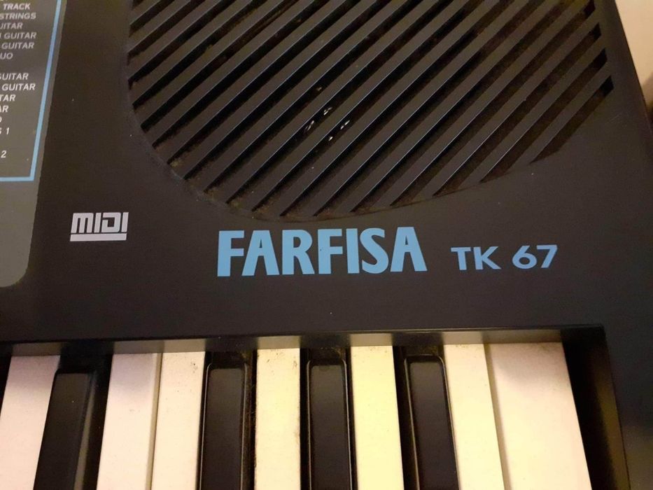 Vendo Piano/Teclado Farfisa TK 67