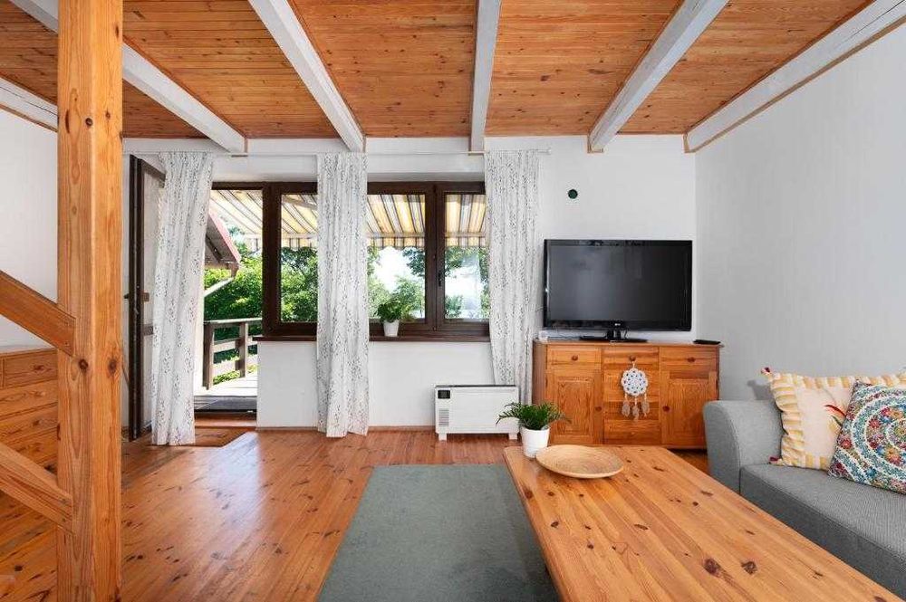 Domek letniskowy na Kaszubach nad Jeziorem Mausz