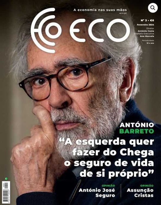 8 revistas recentes ECO - Rigorosamente NOVAS