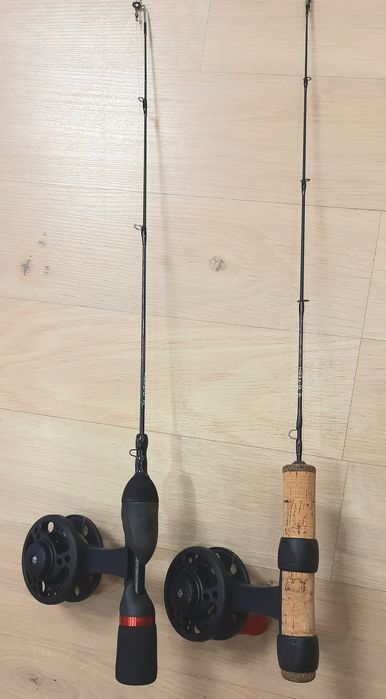 Комплект для зимової рибалки. Ледобур топові балансири  вудки та інше