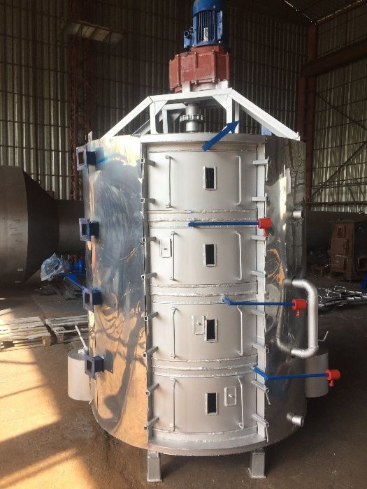 Жаровня і котел для маслоцеха. Жаровня для сої. Парова жаровня.