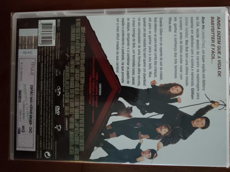 filme dvd original - espião nas horas vagas - eslado