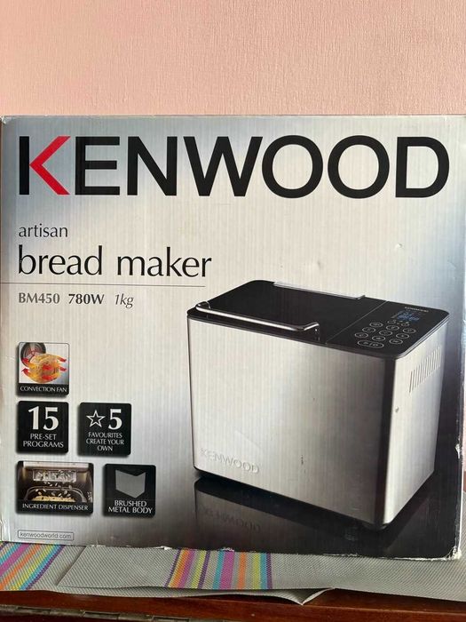 Хлебопечь Кenwood  работает, а Вы отдыхаете !