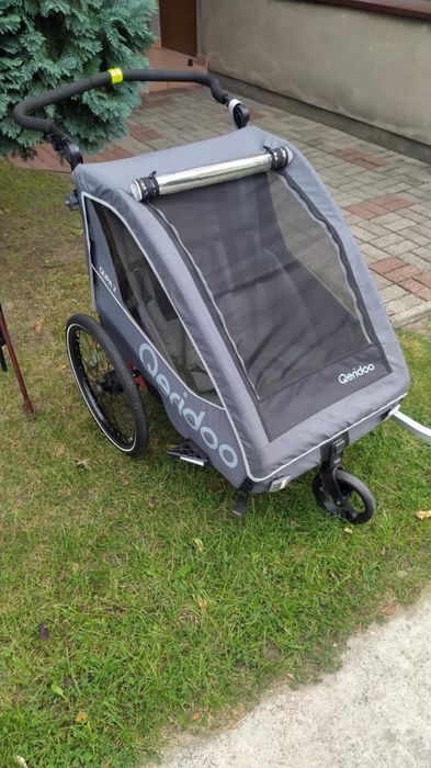 Przyczepka Qeridoo Qupa2 Grey