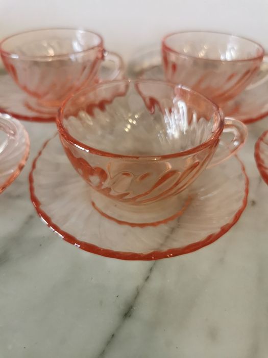 Conjunto de chávenas de café