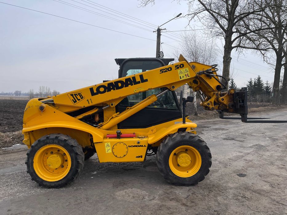 Ładowarka teleskopowa Jcb 520-50*Niska i wąska 1.80 m szerokość*Ładna!