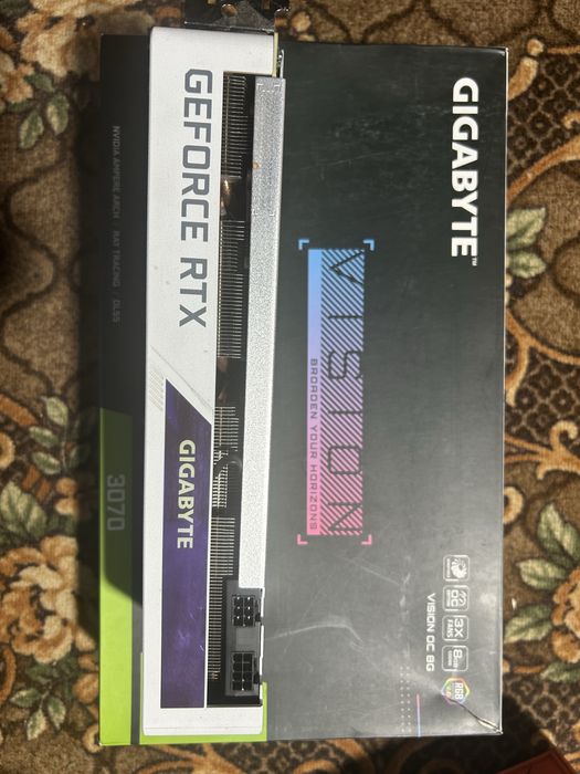 Видеокарта Gigabyte Vision RTX3070 8gb!