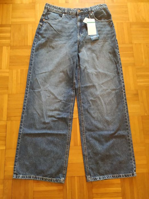 Baggy jeansy -  „szwedy” Sinsay rozmiar 42 baggy
