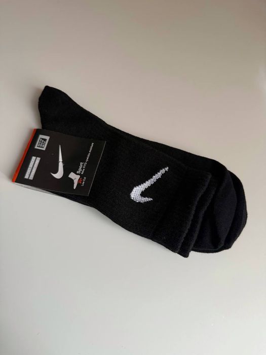 Skarpetki Nike nowe z metką czarne białe