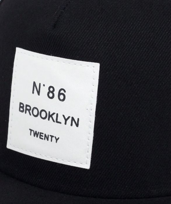 Czapka hip-hop Shein Brooklyn N°86 – czarna, HIP HOP WYPRZEDAŻ