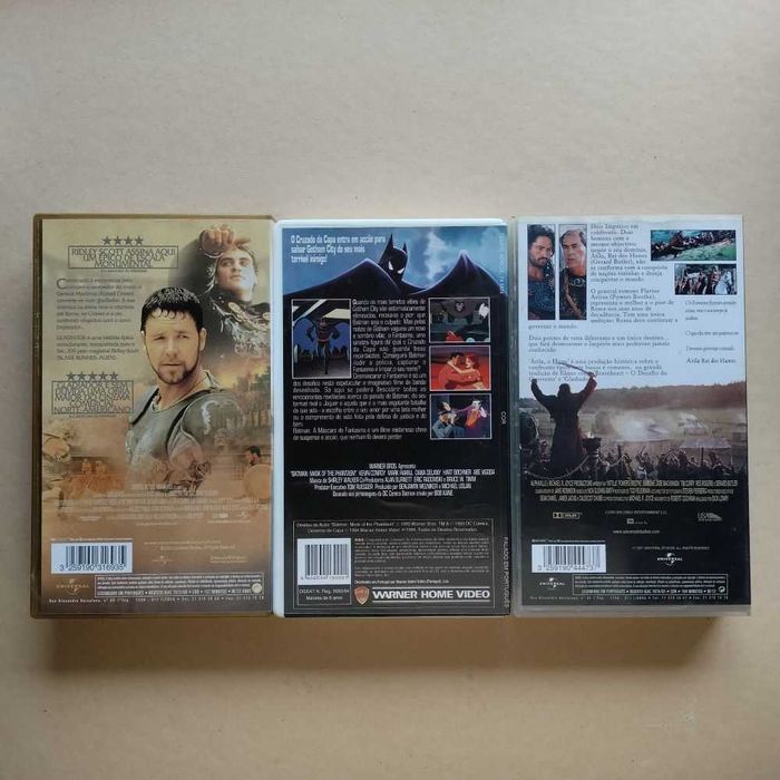3 Filmes Fantásticos, VHS