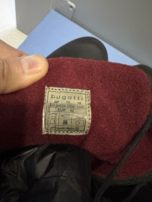 Полуботинки на флисе Bugatti