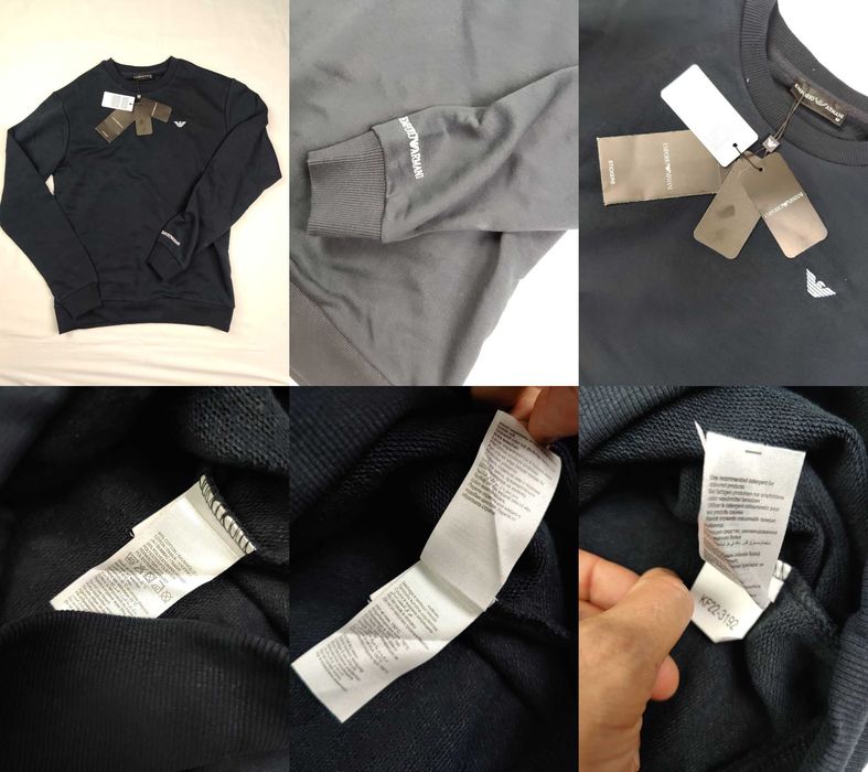 Bluza męska okragla Armani Calvin Klein Prada OUTLET